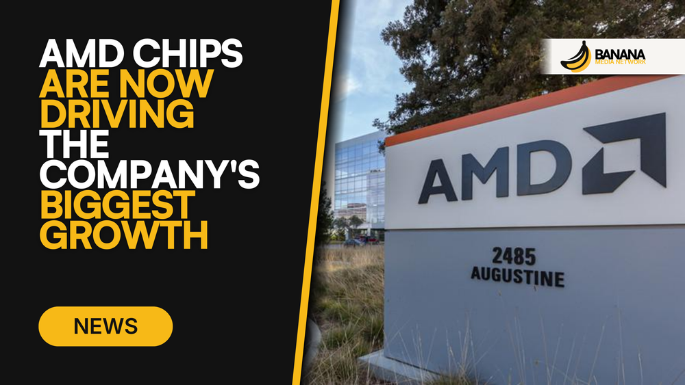 AMD Chips Are Now Driving the Company's Biggest Growth