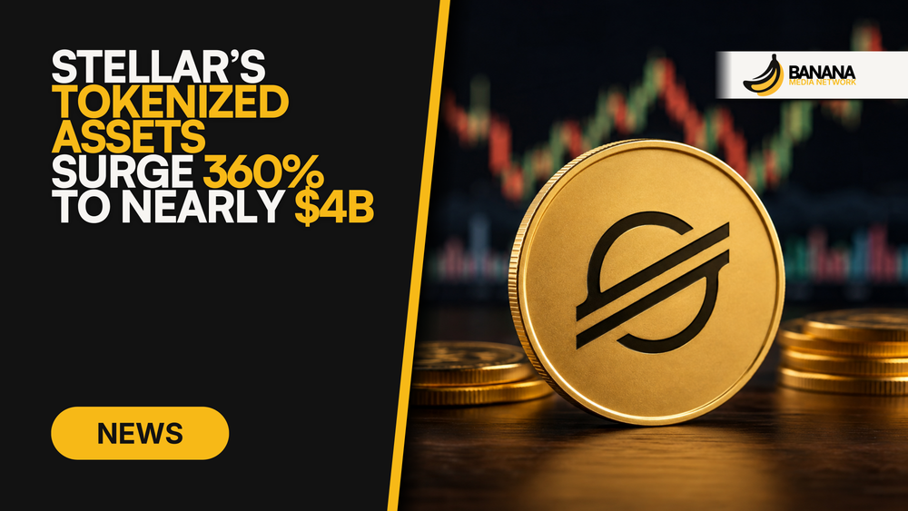 Stellar’s Tokenized Assets Surge 360% to Nearly $4B
