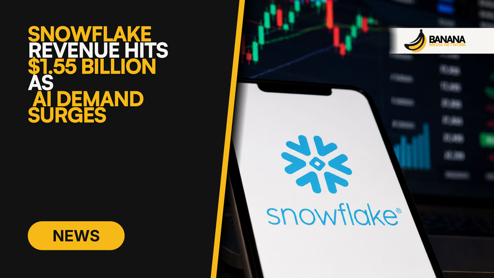Snowflake Revenue Hits $1.55 Billion as AI Demand Surges