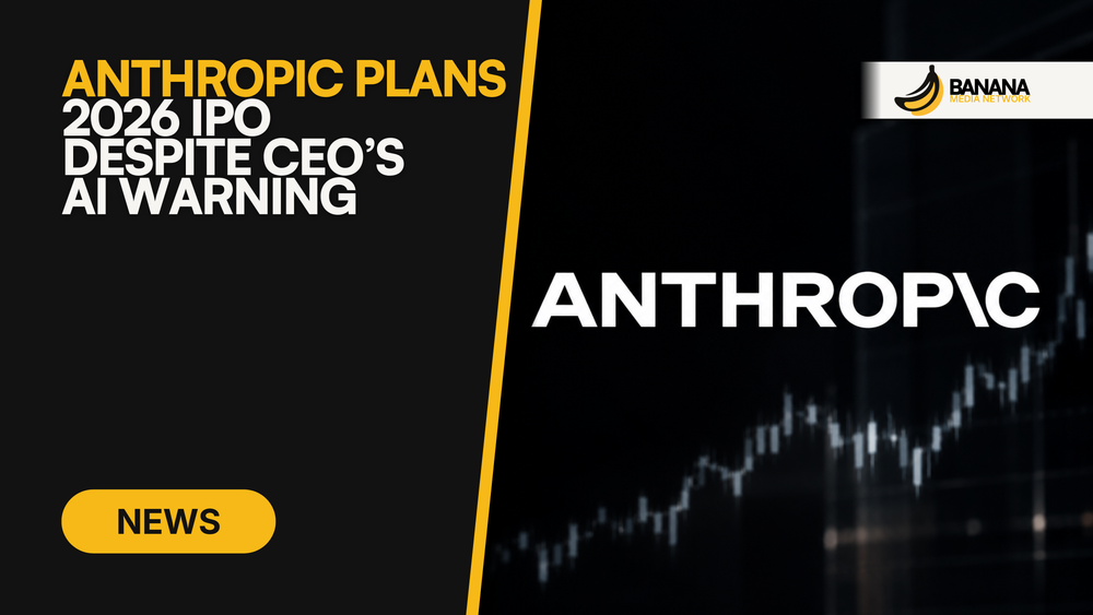 Anthropic Plans 2026 IPO Despite CEO’s AI Warning