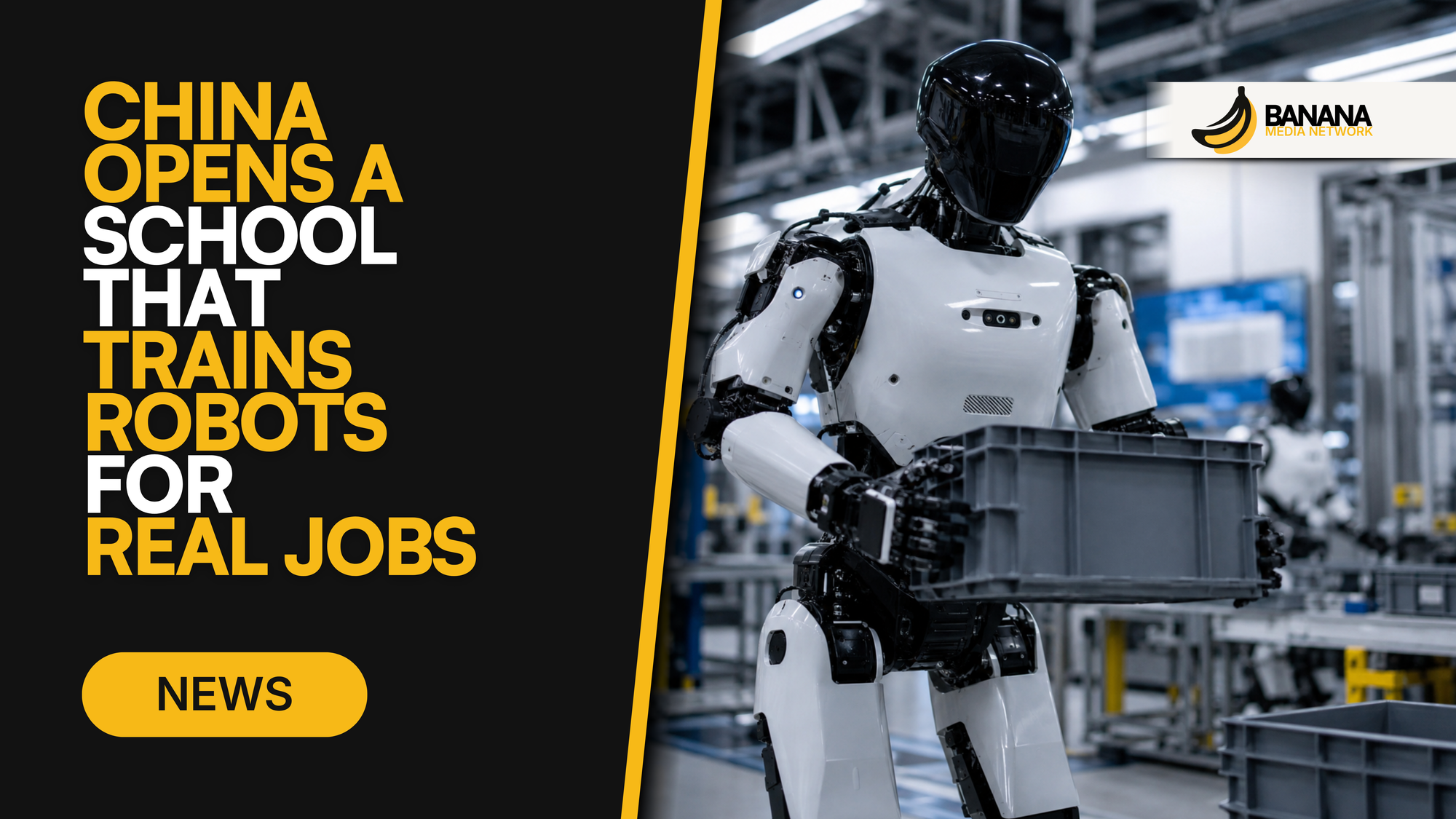 China Opens a School That Trains Robots for Real Jobs