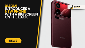 Xiaomi introduces a new phone with a big screen on the back