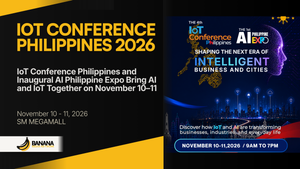 IoT Conference Philippines and Inaugural AI Philippine Expo Bring AI and IoT Together on November 10–11