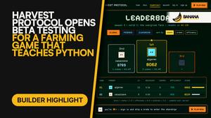 Harvest Protocol Opens Beta Testing for a Farming Game That Teaches Python